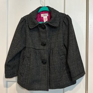 Circo toddler black peacoat 3T